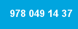 978 049 14 37 978 049 14 37